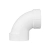 Charlotte Pipe Schedule 40 1-1/2 in. Hub X 1-1/2 in. D Hub PVC 90 Degree Elbow 1 pk
