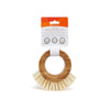 Full Circle The Ring 3.74 in. W Medium Bristle 3.54 in. Bamboo Handle Vegetable Brush