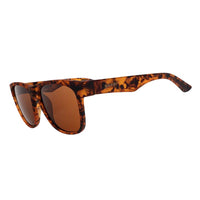 Goodr Unisex Brown Frame Brown Lens Polarized Sunglasses