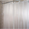 iDesign Ecopreme 72 in. H X 72 in. W White Soft Shower Curtain Liner EVA