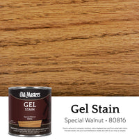 Old Masters Semi-Transparent Special Walnut Oil-Based Alkyd Gel Stain 0.5 pt