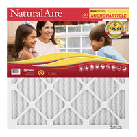 NaturalAire 20 in. W x 20 in. H x 1 in. D Synthetic 10 MERV Pleated Microparticle Air Filter (Pack of 6)