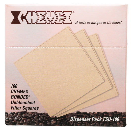 Chemex 10 cups Square Coffee Filter 100 ct