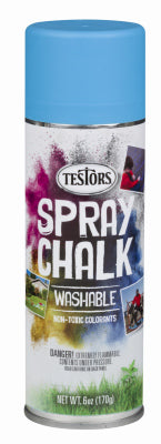 Rust-Oleum Testors Blue Spray Chalk 6 oz. (Pack of 3)