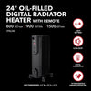 Perfect Aire 160 sq ft Electric Digital Oil Filled Heater 5120 BTU - Open Box