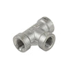 B&K Proline 1/4 in. FIP in. X 1/4 in. D FIP 1/4 in. D FIP Stainless Steel 4 in. L Tee