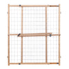 North States Gray 32 in. H X 29-1/2-50 in. W Wood Wire Mesh Gate