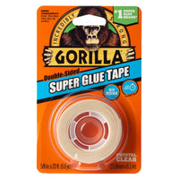 Gorilla Super Glue Double Sided 5/8 in. W X 20 ft. L Double Sided Tape White -Pack of 6