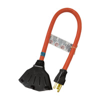 Projex Indoor or Outdoor 2 ft. L Orange Extension Cord 12/3 STW