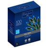 Celebrations LED Micro Light Set Blue 24.75 in. 100 lights