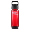 Milwaukee Packout 25 oz Red BPA Free Bottle with Chug Cap
