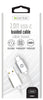 iEssentials USB-C to USB-A Charge and Sync Cable 10 ft. White