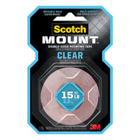 3M Scotch-Mount 60 in. L X 1 in. W Double-Sided Mounting Tape - Deal of The Week