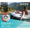 Intex River Run Red Vinyl Adult Inflatable Floating Tube 8 H x 53 W in.