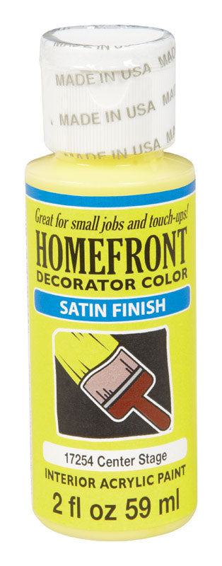 Homefront Satin Center Stage Hobby Paint 2 oz. (Pack of 3)
