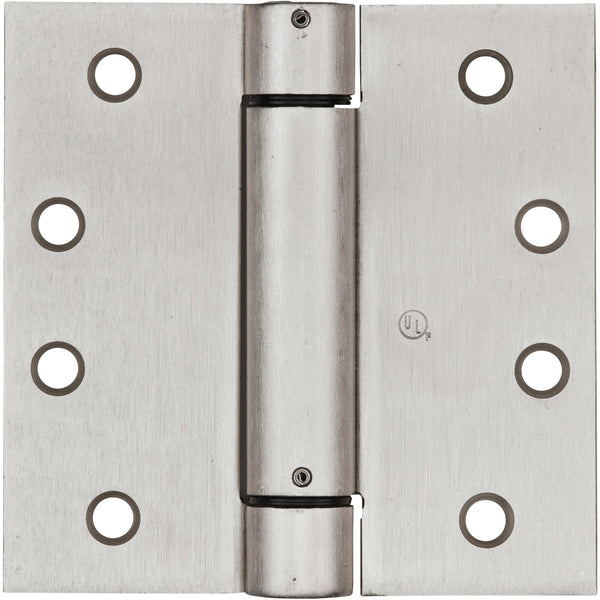 Bisagra de resorte V520 de 4 pulgadas, paquete de 1, níquel satinado
