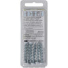 Bore-Fast 3/16 in. D X 1-1/2 in. L Steel Pan Head Screw and Anchor 6 pc (Pack of 10)