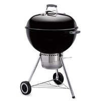 Weber Original Kettle Premium Charcoal Grill 22 Inch Black with One Touch Cleaning System 