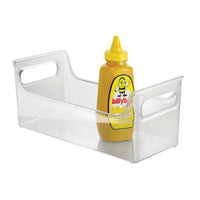 iDesign Clear Plastic Refrigerator Storage Caddy