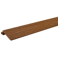 Aura 1 in. H X 3 in. W X 24 in. L Prefinished Honey Teak Polystyrene Floor Transition