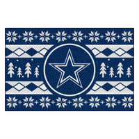 NFL - Dallas Cowboys Holiday Sweater Rug - 19in. x 30in.