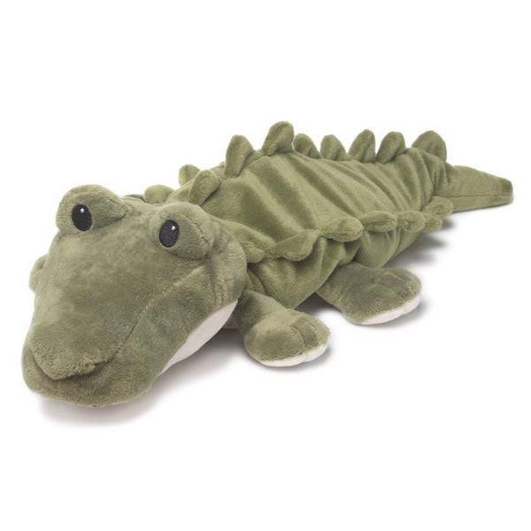 Peluches de cocodrilo de color verde Warmies (paquete de 6)