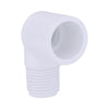 Charlotte Pipe Schedule 40 1/2 in. Slip x 1/2 in. Dia. MPT PVC Street Elbow (Pack of 25)