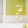 Zenna Home 97 in. H X 11.5 in. W X 7.8 in. L Silver Shower Caddy