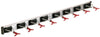 Crawford Zinc-Plated Black/Silver Plastic Grip Clip Grip Clamp Organizer 10 lb. cap. 1 pk