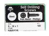 Hillman No. 8-18 X 1 in. L Phillips Pan Head Self- Drilling Screws 100 pk
