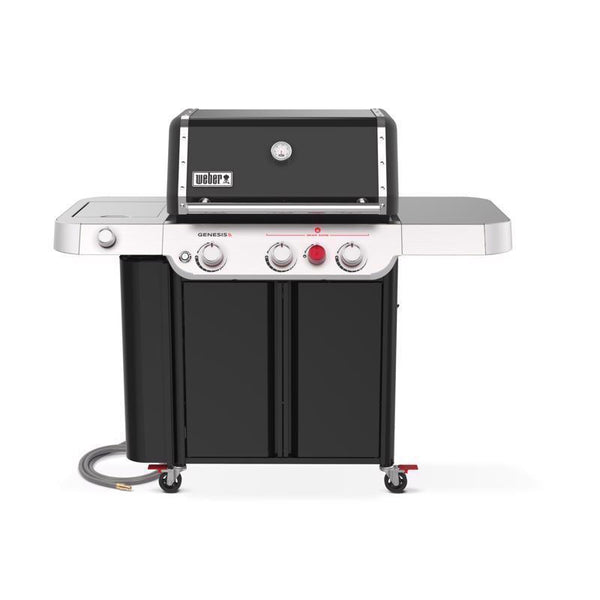 Parrilla de gas natural Weber Genesis SP-E-335 de 3 quemadores, color negro