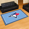 MLB - Toronto Blue Jays Light Blue 5ft. x 8 ft. Plush Area Rug