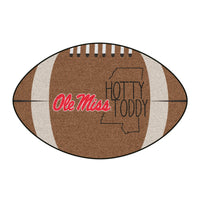 University of Mississippi (Ole Miss) Southern Style Football Rug - 20.5in. x 32.5in.