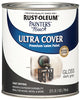 Rust-Oleum Painters Touch Gloss Dark Gray Water-Based Acrylic Ultra Cover Paint 1 qt. (Pack of 2)