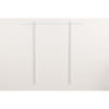 Rubbermaid .5 in. H x 1.7 in. W x 40 in. L Steel Fast Track Rail 10 pk (Pack of 10)