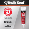 DAP Kwik Seal Clear Acrylic Latex Kitchen and Bath Adhesive Caulk 5.5 oz.