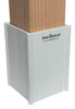 Post Shields Inc. 6 in. H x 4 in. W x 4 in. L Plastic White Fence Post Protection (Pack of 10)