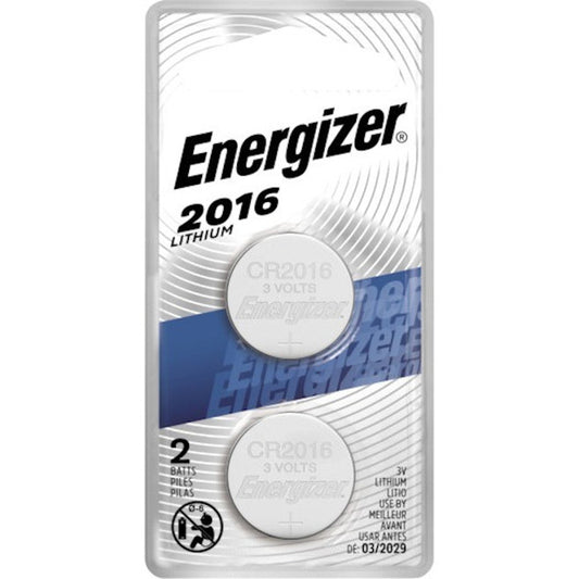 Energizer Lithium 3-Volt 3 V Electronic/Watch Battery 2016BP-2N 2 pk