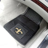 NFL - New Orleans Saints Heavy Duty Car Mat Set - 2 Pieces