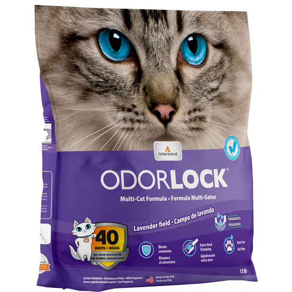 Arena aglomerante para gatos Odor Lock