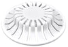 Danco 1-1/2 in. White Rubber Hair Snare Drain Cover