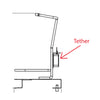 9.6 in. H X 6.1 in. W Black Metal Tool Holder