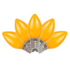 Celebrations Incandescent C7 Orange 4 ct Replacement Christmas Light Bulbs 0.08 ft.