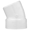 Charlotte Pipe 2 in. Hub X 2 in. D Spigot PVC Elbow 1 pk