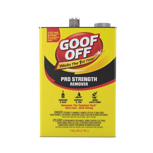 Goof Off Pro Strength Liquid Remover 1 gal. (Pack of 4)