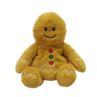 Warmies Gingerbread Boy Stuffed Animals Plush Brown - Deal of The Week