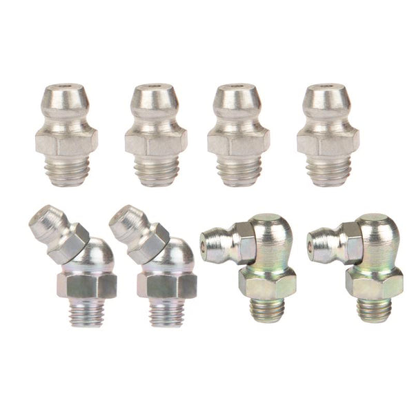 LubeGear Assorted Grease Fittings 1 pk (Pack of 10)