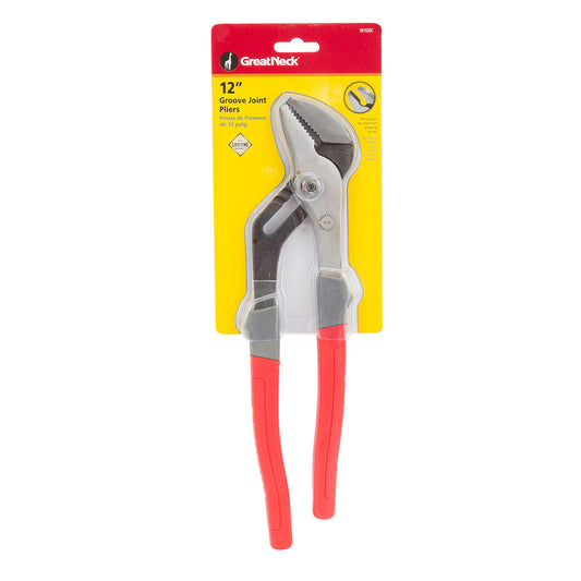 Great Neck 12 in. Drop Forged Steel Groove Joint Pliers