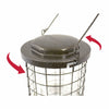 Perky-Pet Squirrel Stumper Wild Bird 3 lb Metal/Plastic Twist-Lock Lid Bird Feeder 8 ports (Pack of 2)