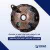 Sigma Engineered Solutions New Work 16 cu in Round Die-Cast Metal Weatherproof Box Bronze - Deal of The Week